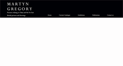 Desktop Screenshot of martyngregory.com